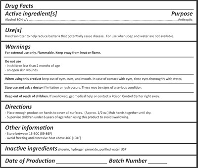 Pic (Hand Sanitizer (back Label))